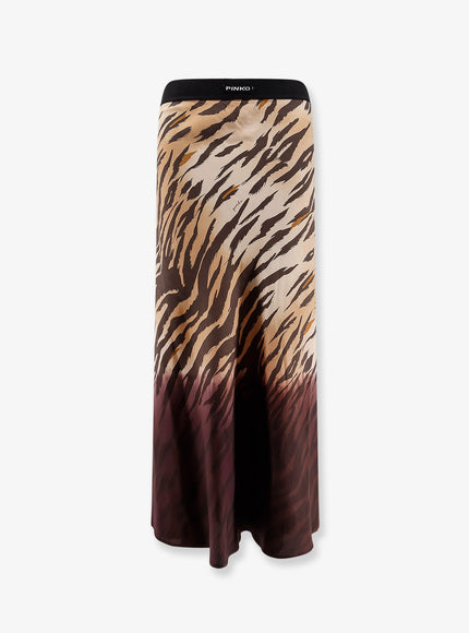 Pinko Hollie Viscose Skirt Multicolore