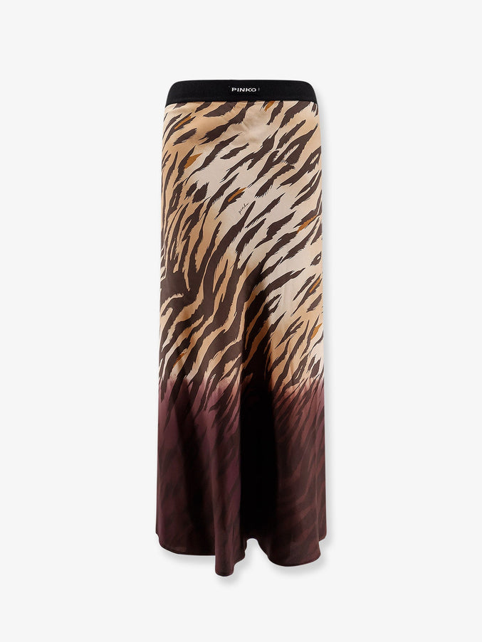 Pinko Hollie Viscose Skirt Multicolore