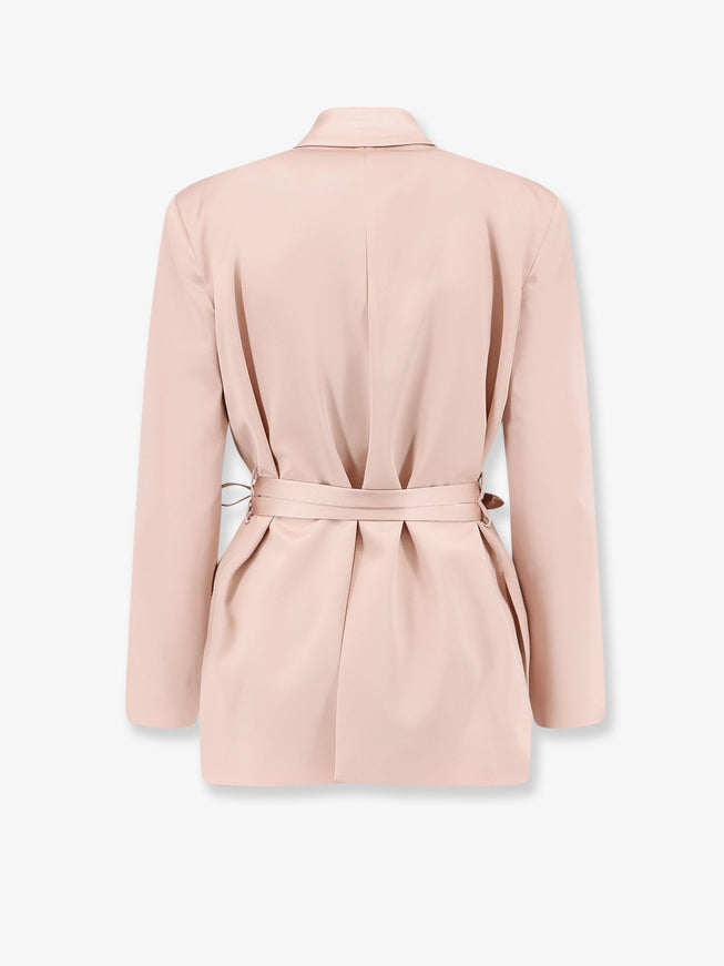 Pinko Rapa Satin Blazer With Belt