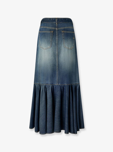 Pinko Guardian Denim Skirt