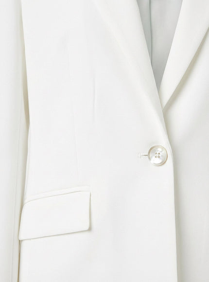 Pinko Freda Stretch Linen And Viscose Blazer