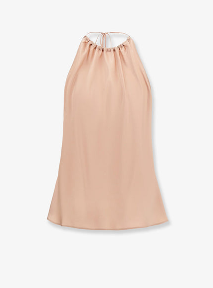 Pinko Carota Satin Top Rosa
