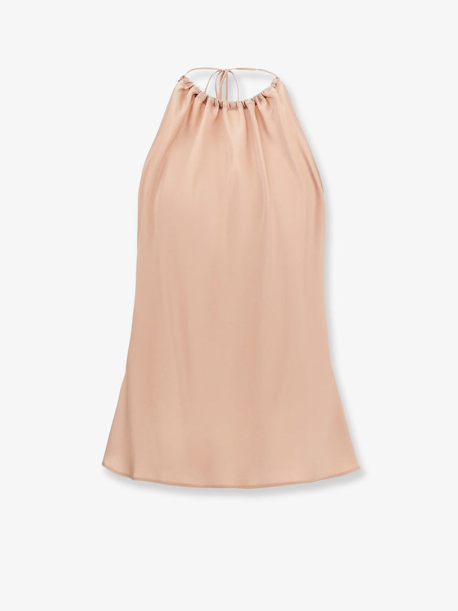 Pinko Carota Satin Top Rosa