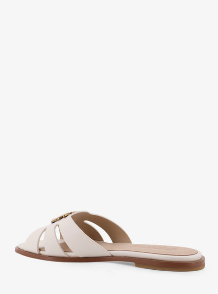 Pinko Milly Low Leather Sandals