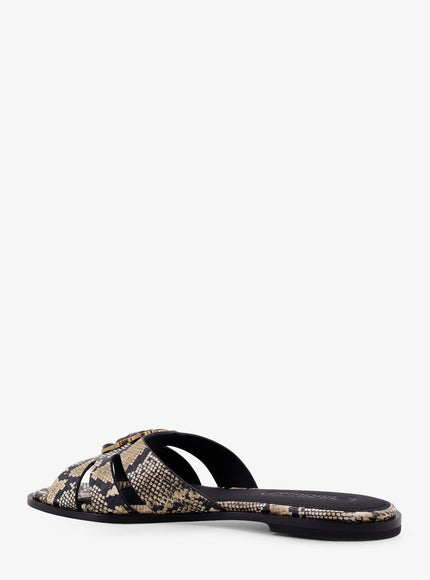 Pinko Milly Low Leather Sandals