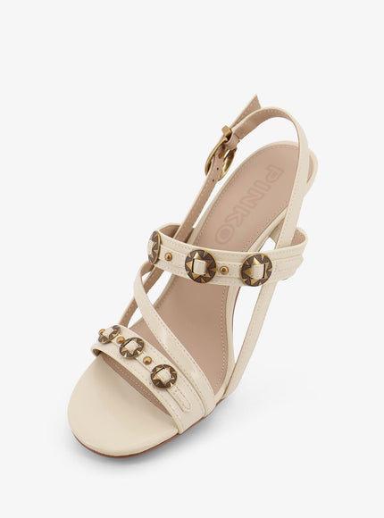 Pinko Vanda Leather Sandals