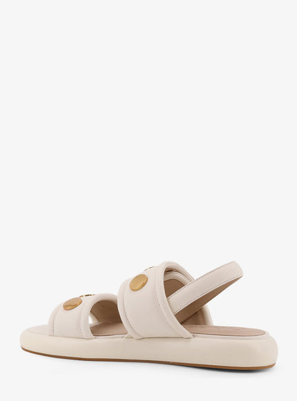 Pinko Fiona Low Leather Sandals