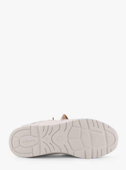 Pinko Yulia Mesh Sneakers With Leather Inserts