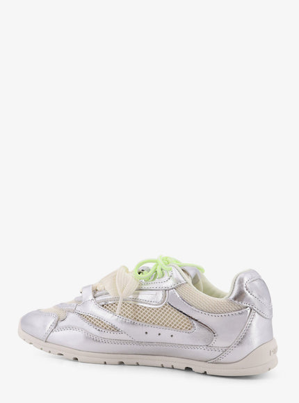 Pinko Yulia Mesh Sneakers With Leather Inserts