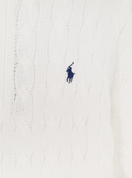 Polo Ralph Lauren Cotton Sweater With Contrasting Logo