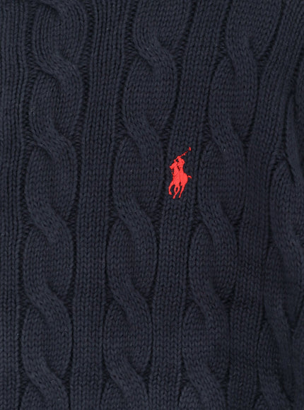 Polo Ralph Lauren Cotton Sweater With Contrasting Logo