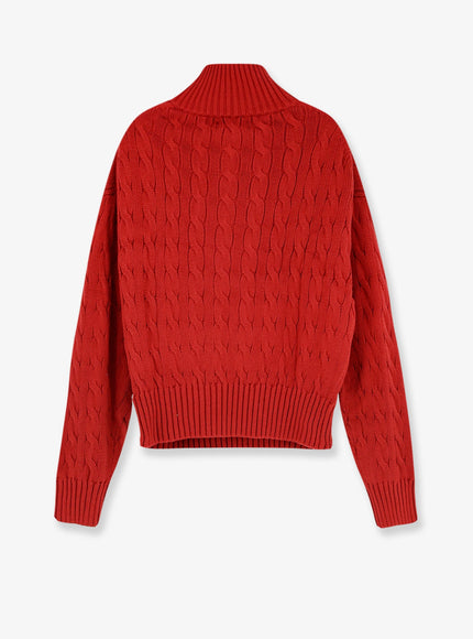 Polo Ralph Lauren Cotton Sweater With Contrasting Logo