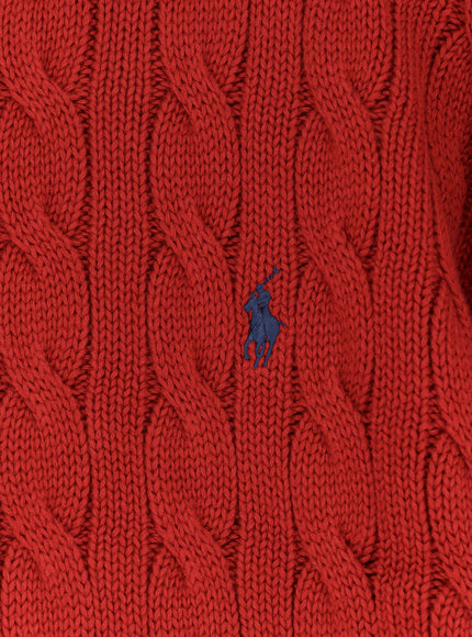 Polo Ralph Lauren Cotton Sweater With Contrasting Logo