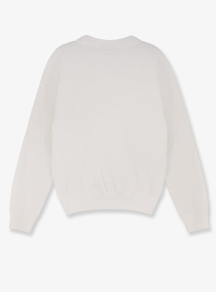 Polo Ralph Lauren Cotton Blend Sweater With Embroidered Logo On The Front