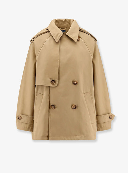 Polo Ralph Lauren Balloon Cotton Trench Khaki
