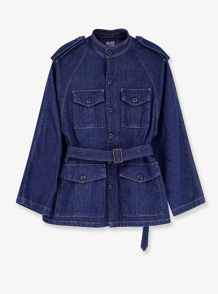 Polo Ralph Lauren Blue Denim Jacket Hillstenwash
