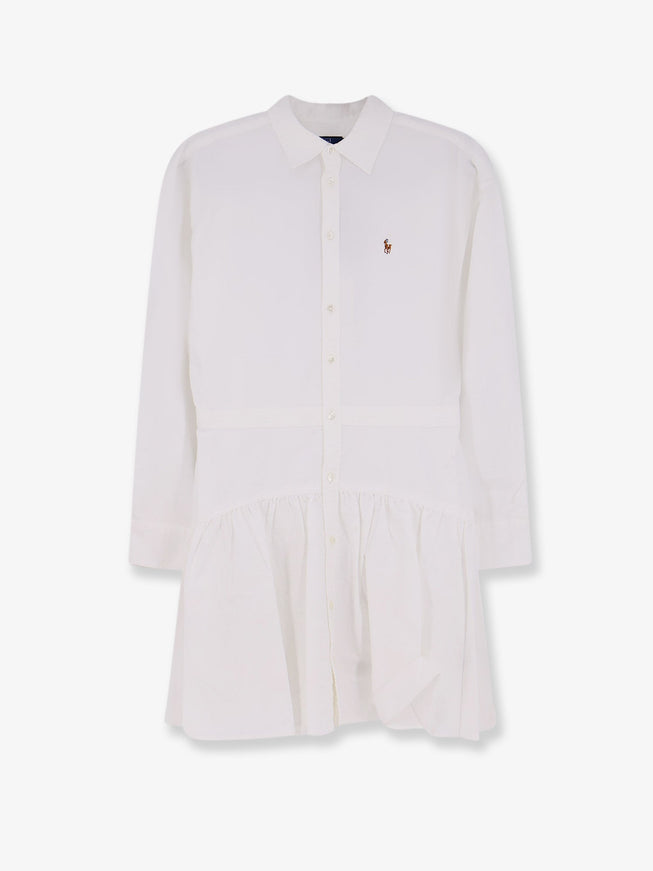 Polo Ralph Lauren Cotton Shirt Dress Bsrwhite