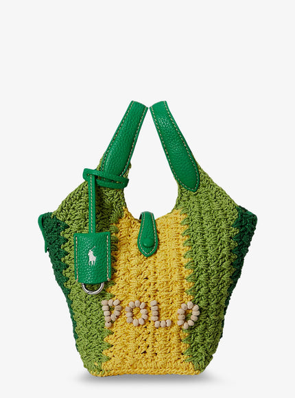 Polo Ralph Lauren Polo Play Crochet Crossbody Bag Uni Greenmultipolo