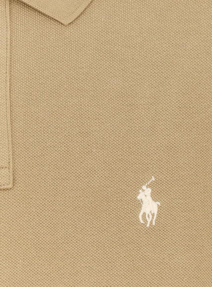 Polo Ralph Lauren Cotton Polo Shirt With Frontal Logo Embroidery