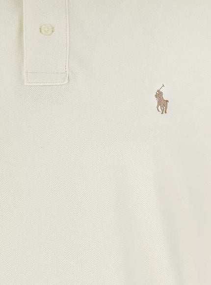 Polo Ralph Lauren Cotton Polo Shirt With Frontal Logo Embroidery
