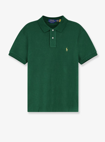 Polo Ralph Lauren Cotton Polo Shirt With Frontal Logo Embroidery New Forest