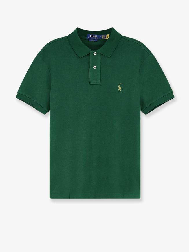 Polo Ralph Lauren Cotton Polo Shirt With Frontal Logo Embroidery New Forest