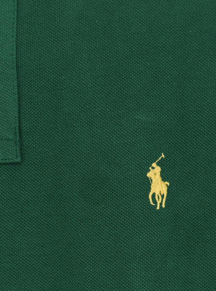 Polo Ralph Lauren Cotton Polo Shirt With Frontal Logo Embroidery