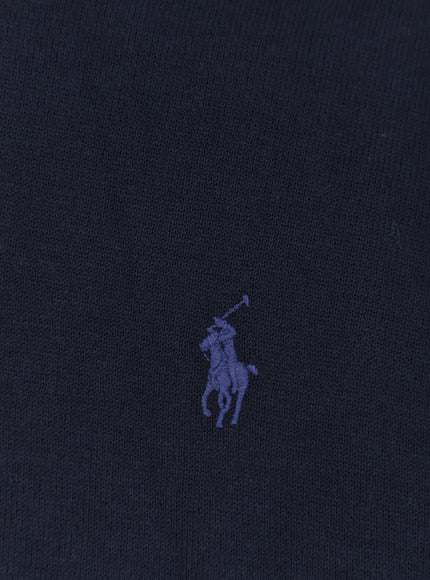 Polo Ralph Lauren Cotton Sweater With Embroidered Logo On The Front