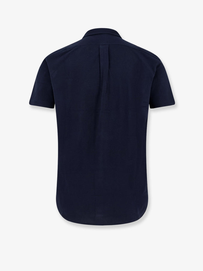 Polo Ralph Lauren Cotton Shirt With Front Embroidered Logo