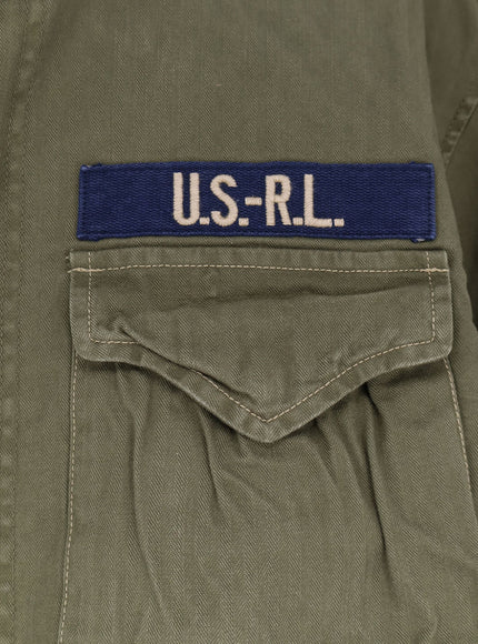 Polo Ralph Lauren Cotton Denim Jacket With Front Logo Patch