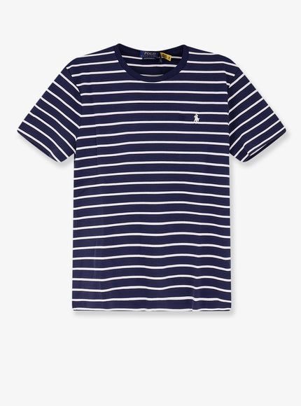 Polo Ralph Lauren Cotton T-Shirt With Striped Pattern Refined Navy White