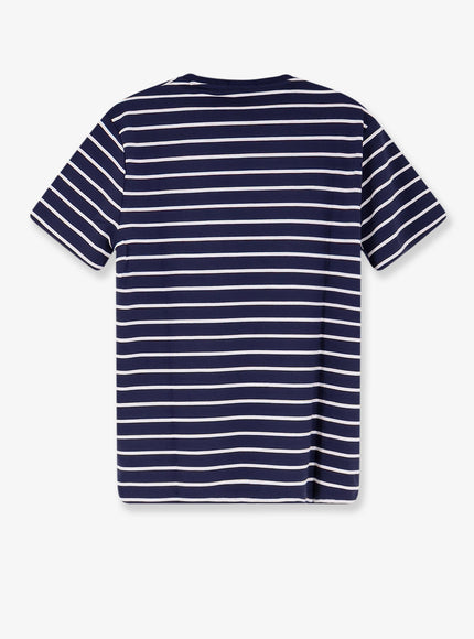 Polo Ralph Lauren Cotton T-Shirt With Striped Pattern
