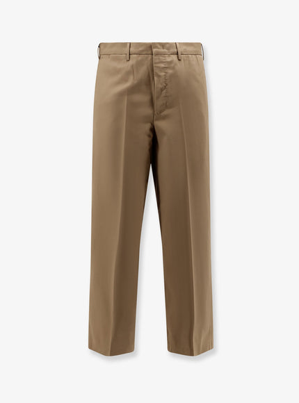 Pt Torino Cotton Trousers Corda