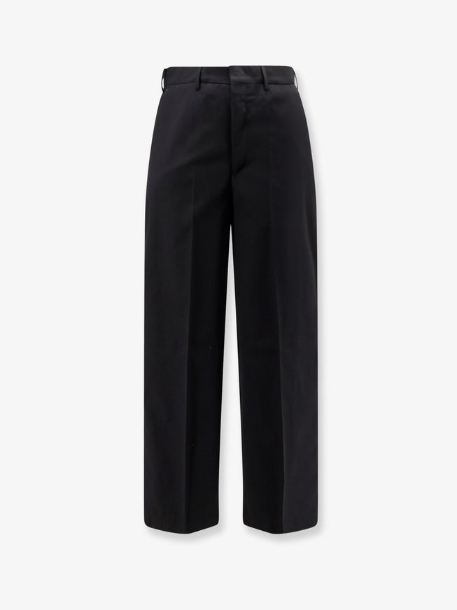 Pt Torino Cotton Trousers Nero