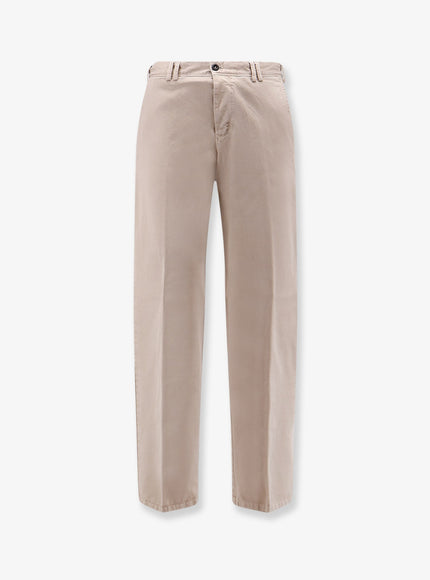 Pt Torino Reworked Michael Deluxe Cotton Trousers Lino