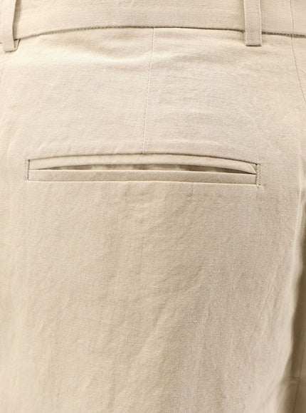R2W Lumira Linen And Cotton Trousers