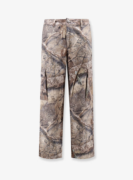 Represent Cargo Trousers With Real Tree Camouflage Print Camo