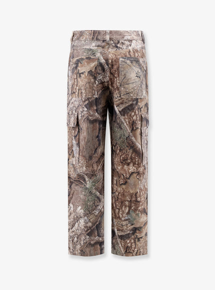 Represent Cargo Trousers With Real Tree Camouflage Print
