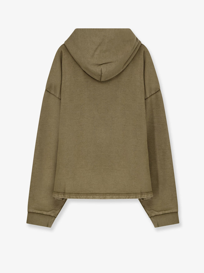 Represent Represent Embellished Hoodie Cotton Sweatshirt