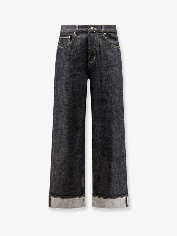 Represent Selvedge Denim Shirt Midnight Black