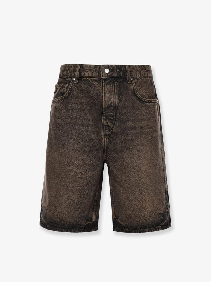 Represent Cotton Bermuda Shorts Bark