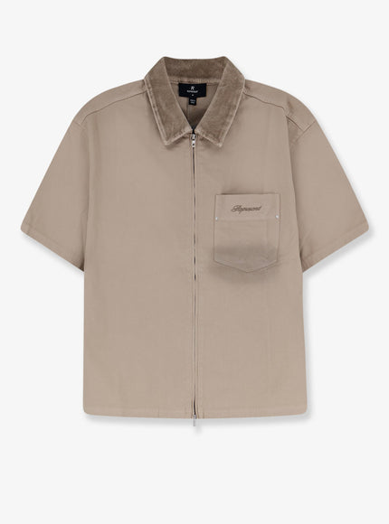 Represent Ramona Cotton Shirt Vintage Khaki