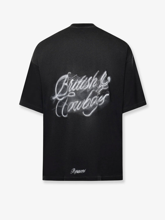 Represent British Cowboys Cotton T-Shirt With Front Print