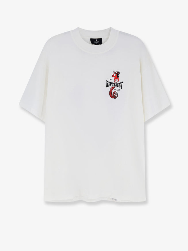 Represent The Viper Room Dice Cotton T-Shirt Flat White