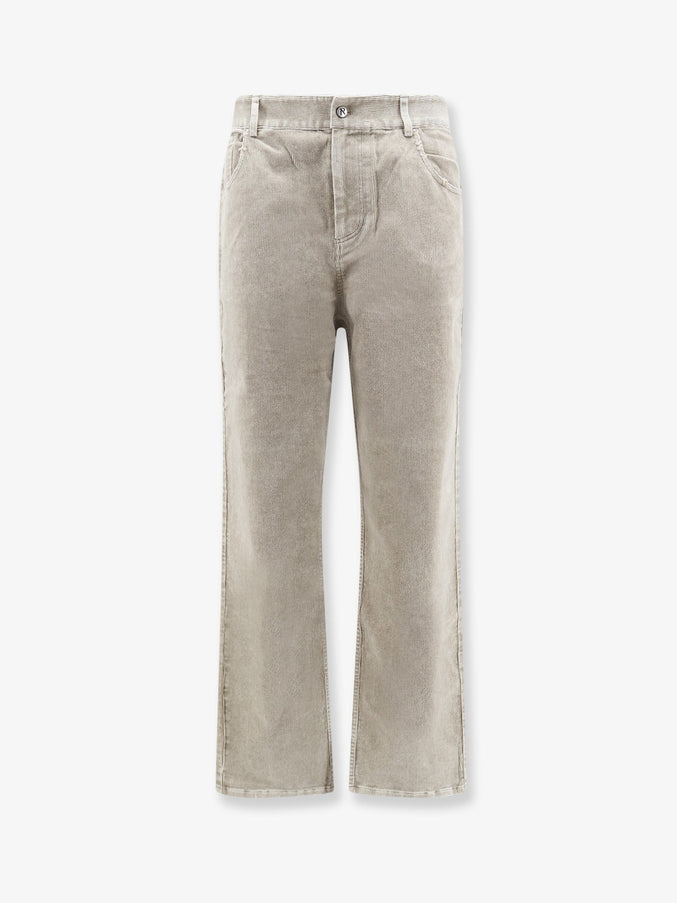 Represent Velvet Trousers Vintage Khaki