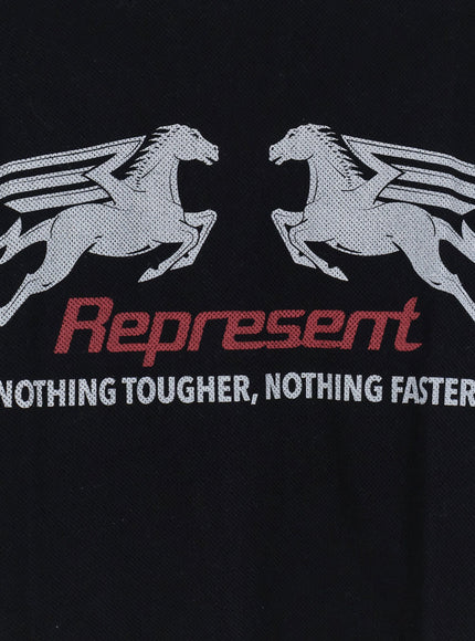 Represent Pegasus Cotton T-Shirt
