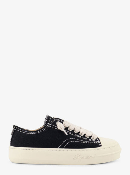 Represent Rep-Cap Canvas Sneakers Jet Black