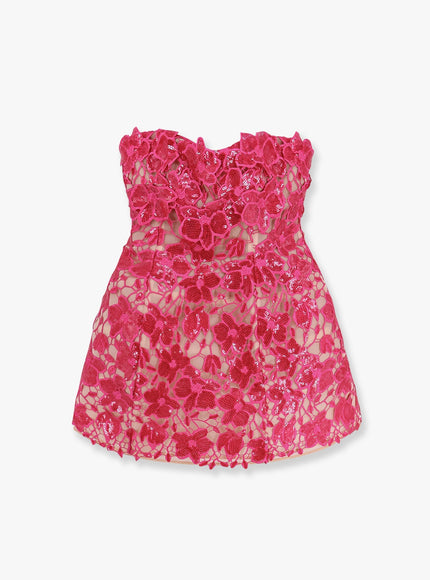 Retrofete Alira Laces And Sequins Dress M One Color