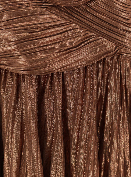 Retrofete Amberley Pleated Dress