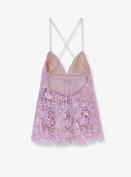 Retrofete Kamala Short Dress With All-Over Sequin Detail